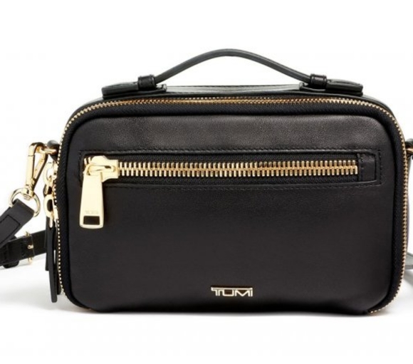 Tumi Bags Tumi Leather Marcie Crossbody Bag And Clutch Poshmark